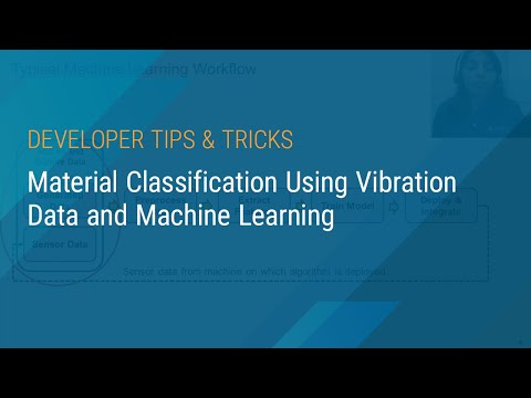 Material Classification Using Vibration Data and Machine Learning
