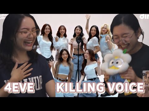 4EVE's Killing Voice on Dingo Thailand🎙️ | Reaction