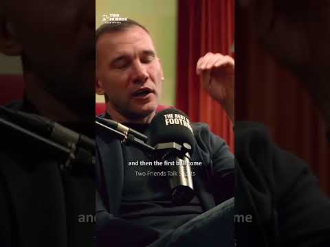 Shevchenko on Maldini #football #soccer #acmilan #seriea #paolomaldini #shevchenko