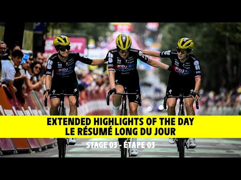 Extended Highlights - Stage 3 - Tour de France Femmes avec Zwift 2025