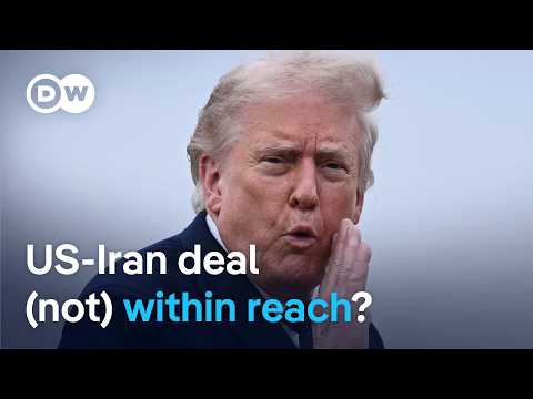 Trump tells US negotiators 'not to rush' into deal with Iran | DW News