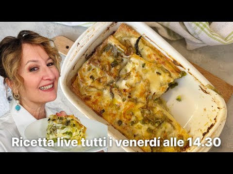Lasagne di Verdure di Primavera 🌱 – Leggere, Colorate e Super Gustose!