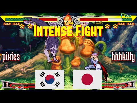 Vampire Savior (FT10) - pixies (KR) vs hhhkilly (JP) - 2021-08-24