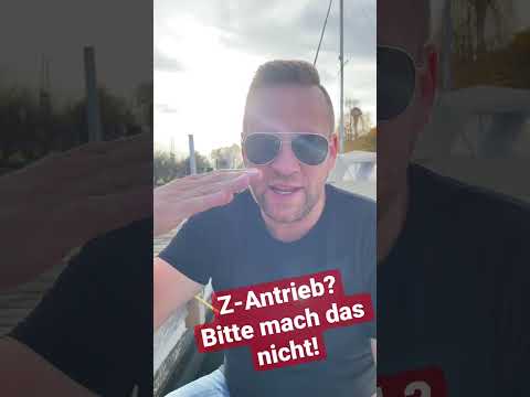 Z- Antrieb? Bitte macht das nicht. #mercruiser #volvopenta #boot #yacht #antrieb