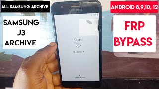 Samsung Galaxy J3 Archive (SM-J337p) Frp/Google Account Bypass | Android 8.0, 9, 10 & 11