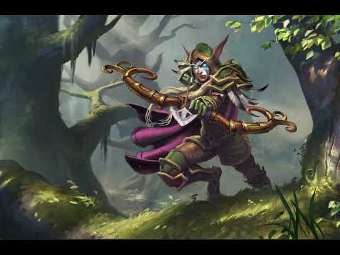 Spine Pro - Hearthstone Character:  Alleria Windrunner