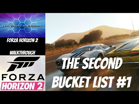 Forza Horizon 2 Xbox one The Second Bucket List #1 - Wrestle a Shelby Cobra 427 to 155MPH