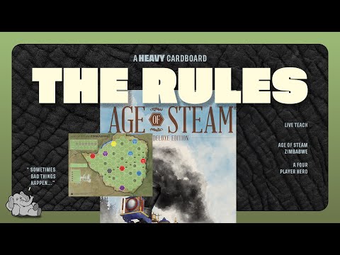 Age of Steam: Zimbabwe - 4p - The Rules by Heavy Cardboard