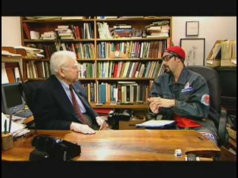 Ali g gets a grammar lesson from Andy Runey/Rooney.