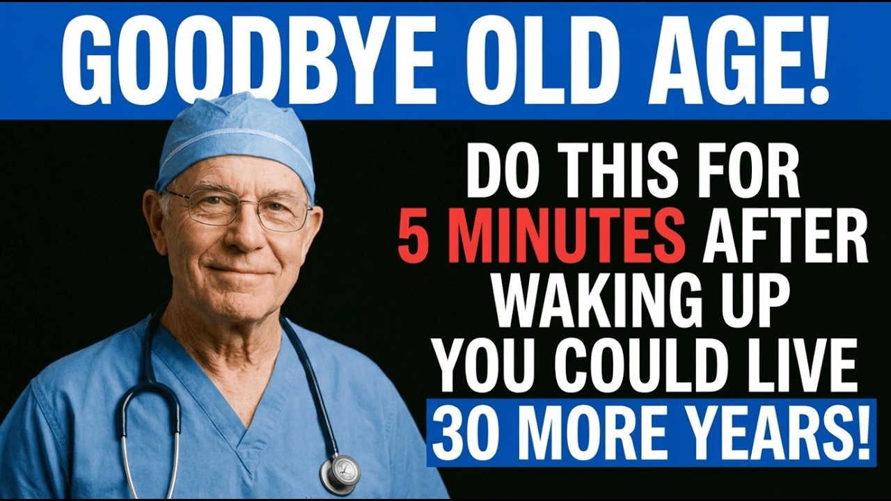OVER 65, TRY DOING THIS IN THE MORNING – YOU COULD LIVE 30 MORE  YEARS! | SENIOR HEALTH TIPS