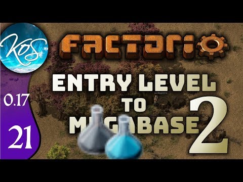 Factorio 0.17 Ep 21: REALLY BLUE AND GREY SCIENCE! - Entry Level to Megabase 2 - Tutorial Let's Play