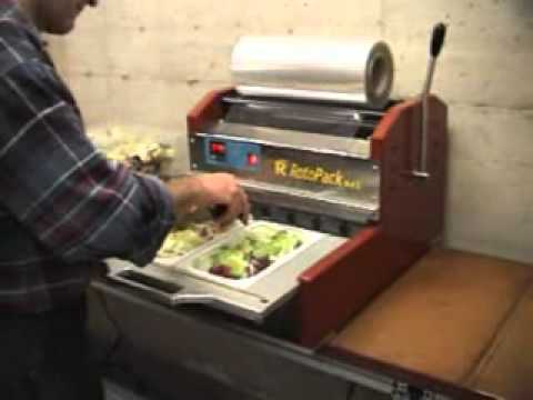 Sr 430 - Scelleuse manuelle Rotopack - operculeuse de barquettes en PP, PE, PS, PET, AL_3