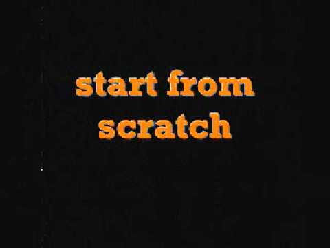 the game - start from scratch