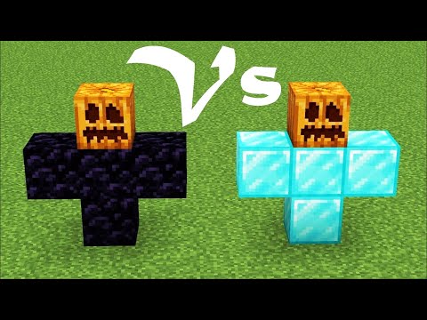 diamond golem vs obsidian golem