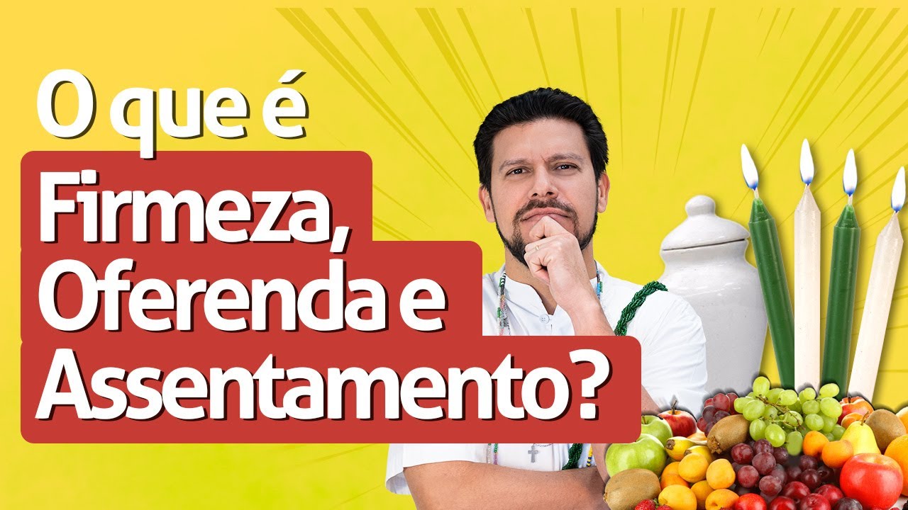 Qual a diferença entre: firmeza, oferenda e assentamento? Ep.173 - Diário do Médium de Terreiro