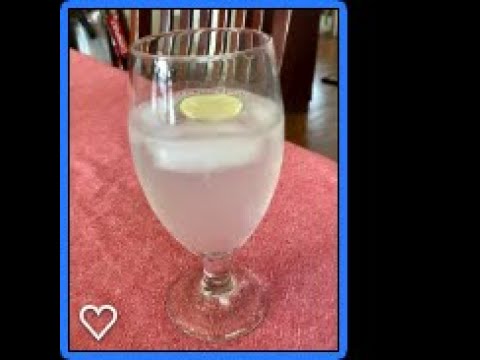 Gin Rickey Cocktail #happyhourathome