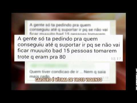 Calouro da Famerp consegue transferência para a UFMG após trote violento