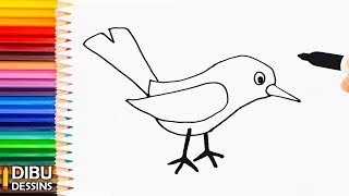 Comment Dessiner Un Oiseau Facilement 123vid