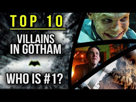 Top 10 Villains in Gotham & Why! Video