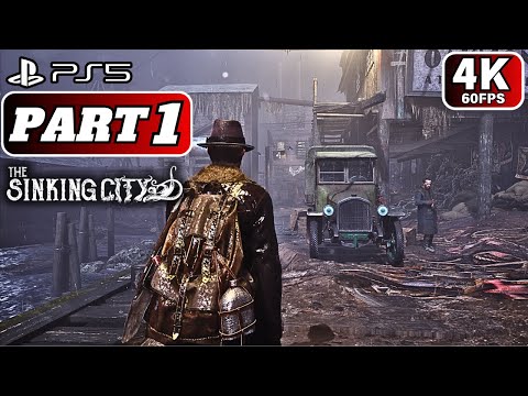The SINKING CITY Walkthrough Gameplay Part 1- FROSTY WELCOME CASE - (4K PS5) - No Commentary