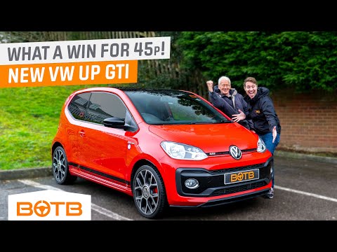 He won a BRAND NEW VW Up GTi for 45p! Brian Pink BOTB Midweek Car Winner.