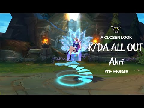 K/DA ALL OUT Ahri Epic Skin (Pre-Release)