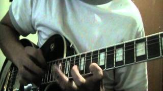 Scar symmetry - Nonhuman era guitar solo cover