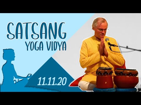 Satsang + Mantrasingen + Meditation mit Sukadev - Yoga Vidya live 07.00 Uhr - 11.11.2020