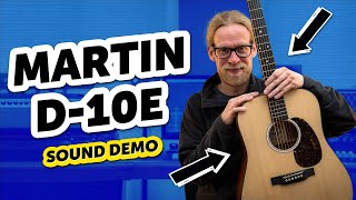 Video thumbnail for Martin D-10E - Sound Demo by Guitar Bonedo