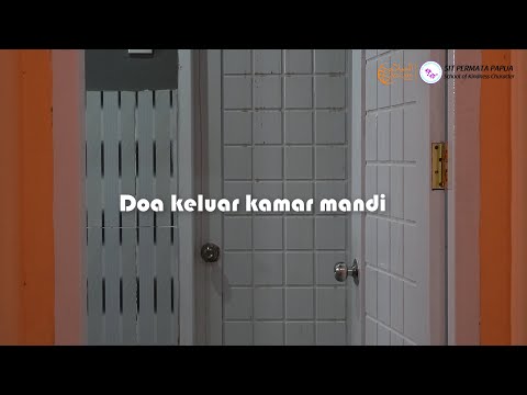 doa keluar kamar mandi