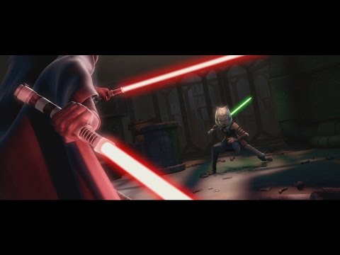 Star Wars: The Clone Wars - Ahsoka Tano vs Barriss Offee [1080p]