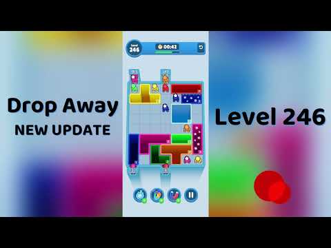 Drop Away Level 246 Walkthrough - NEW UPDATE | Step-by-Step Guide 🧠 | SolutionGuruji