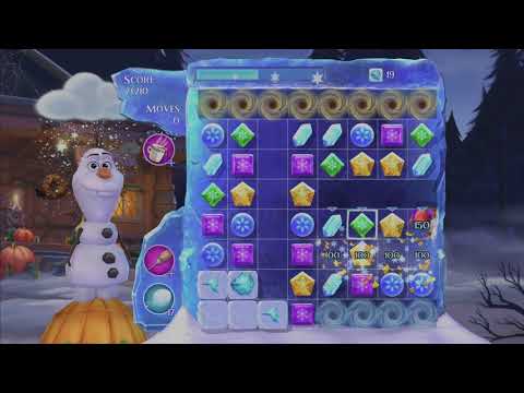 Frozen Free Fall Snowball Fight Gameplay walkthrough part 58 PS5 - IMPOSSIBLE HELLOWEEN LEVEL 41