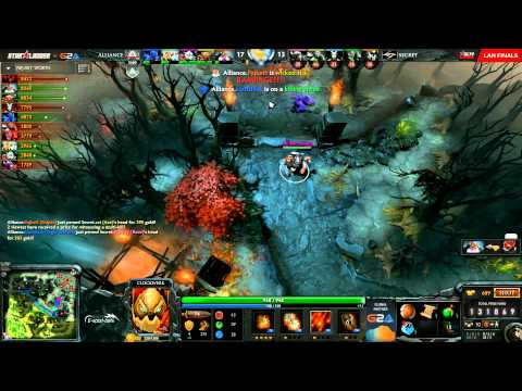 Alliance vs Secret - Game 2 - (Starladder XII Lan Finals) - LD & syndereN