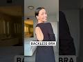 How To Make A Backless Bra Brahack Styletips Outfit