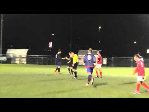 8 dec 2015 SV Gouda 1 - UVV 1 vriendsch. 0-2 Doelpunt Karoy (0-2)