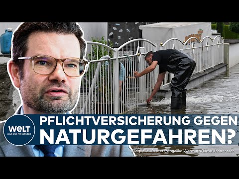 HOCHWASSER-GEFAHR: Justizminister Buschmann schlägt Angebotspflicht statt Pflichtversicherung vor