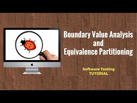 Boundary Value Analysis and Equivalence Partitioning Software Testing Tutorial
