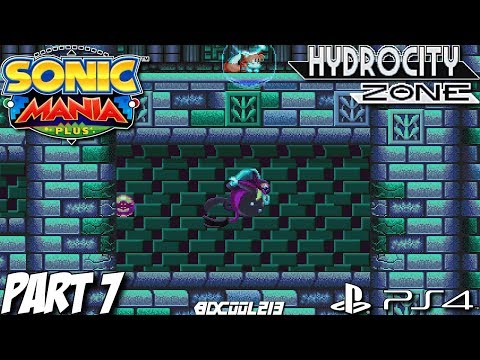 Sonic Mania Plus Encore Mode DLC Gameplay Walkthrough Part 7 Hydrocity Zone - PS4 Lets Play