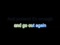 I don't want to get over you - Karaoke version