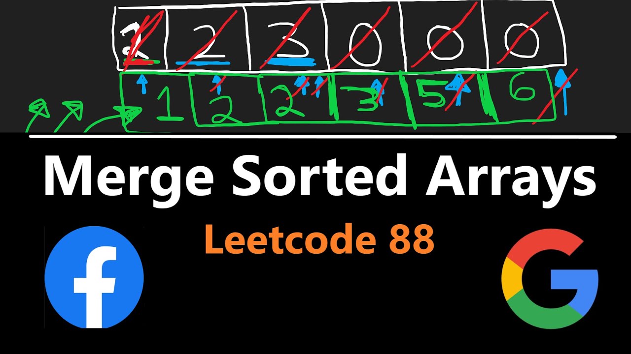Merge Sorted Array - Leetcode 88 - Python