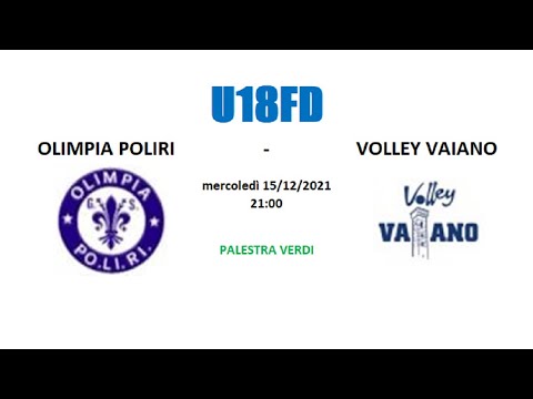 18FD - OLIMPIA POLIRI vs VOLLEY VAIANO