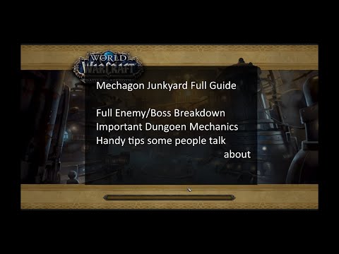 Operation Mechagon: Junkyard Season 4 FULL Mythic+ Guide Shrouded Affix | Full Enemy Breakdown