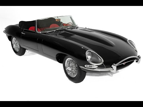1962 Jaguar E-Type Rare - For Sale - Black and Red