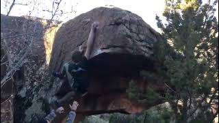 Video thumbnail of Cap gross, 7a. Albarracín