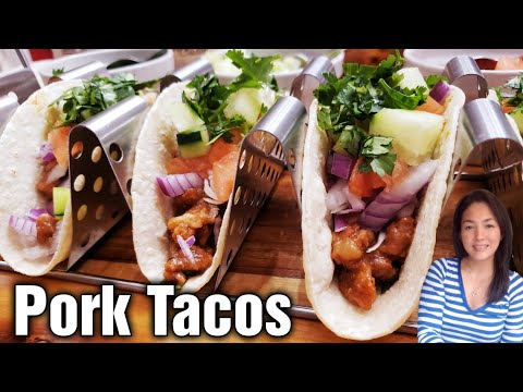Easy Pork Tacos Recipe / Pork Taco Recipe at home