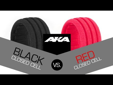 Black Vs Red - AKA Closed Cell Inserts