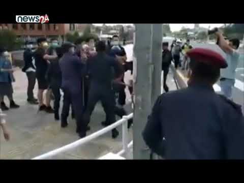 प्रहरीमाथि अभद्र व्यवहार गर्ने चार चिनियाँ नागरिक थुनामा - NEWS24 TV