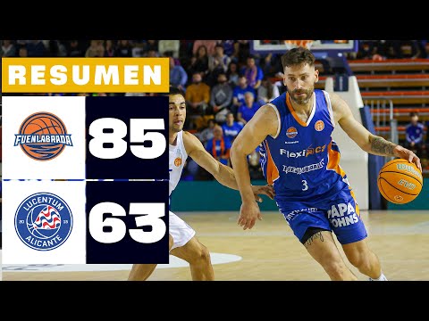 FLEXICAR FUENLABRADA 85-63 HLA ALICANTE | RESUMEN PRIMERA FEB