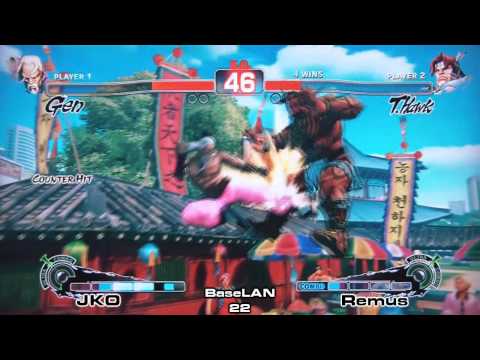 BaseLAN 22 SSF4 Loser Final - JKO vs Remus